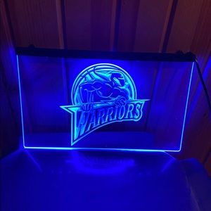 Brand new Golden State Warriors LED sign